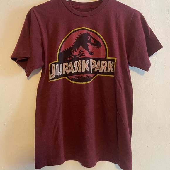 T-shirt XL Jurassic Park – Personnages Kawaii Pop Art, Design Loot Crate, Bleu